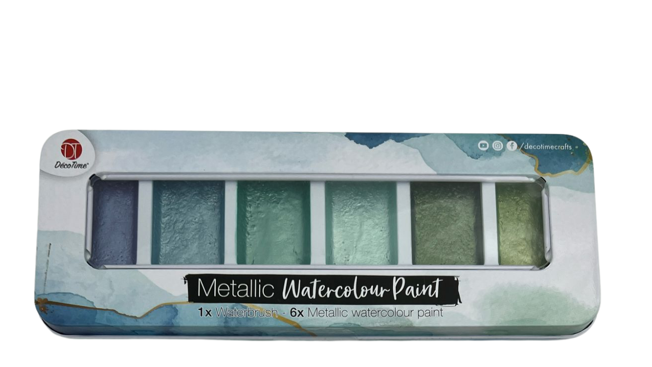 Decotime Water Colour Paint - Meadow Mist