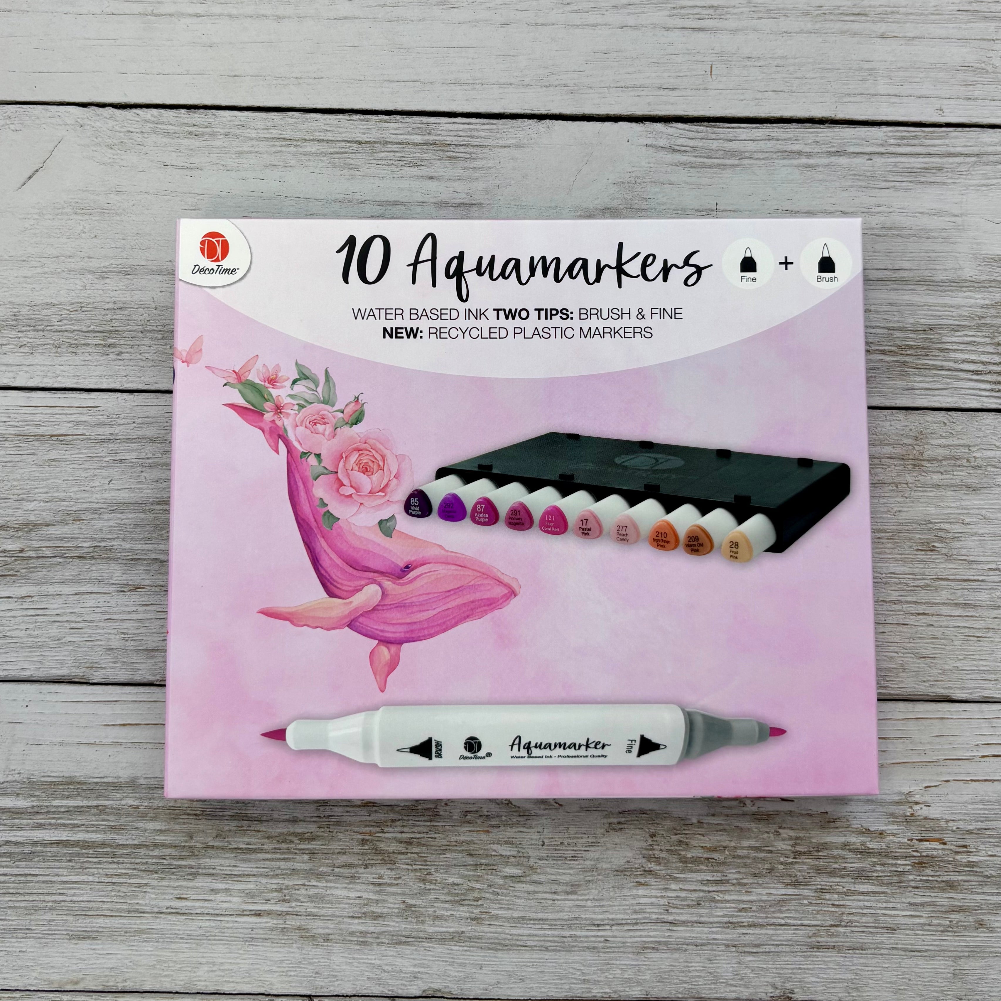 Decotime Aquamarkers - Floral Dreams